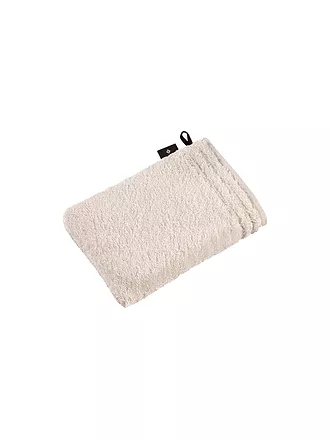 VOSSEN | Waschhandschuh CALYPSO FEELING 22x16cm Ivory | 